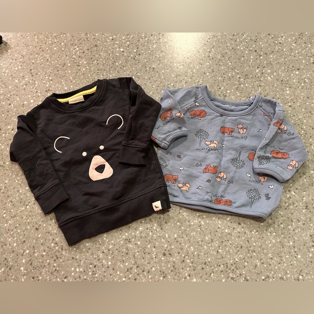 2 baby sweaters size 3 months